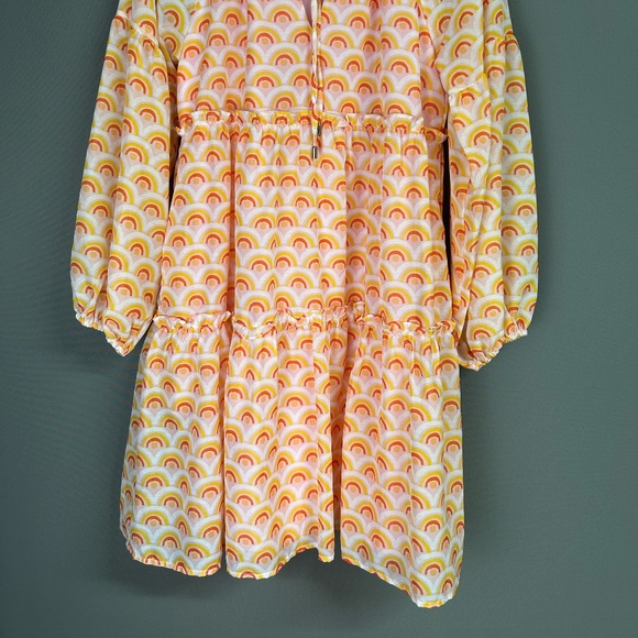 J MARIE Summer Tiered Dress Size S - Picture 3 of 4